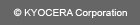 © KYOCERA Corporation