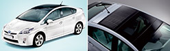 Kyocera solar modules used for the Toyota Prius